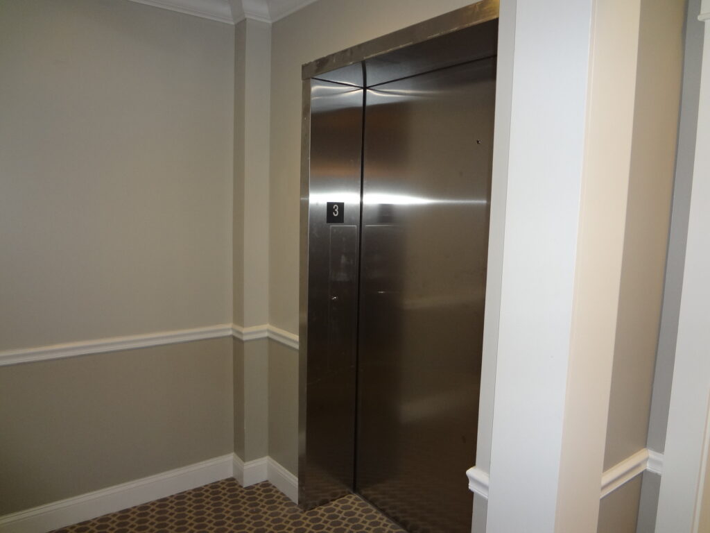 Elevator In The Landmark Luxury Apartments